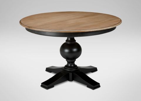 Cooper Round Dining Table | Dining Tables | Dining Table, Rustic Round ... with regard to Styling Your Silver Cooper Dining Table for Any Occasion